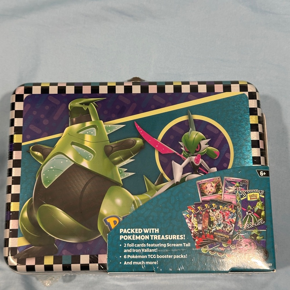 Pokemon 2024 Back To School Collector Chest - Lunch Box - With 6 Booster Packs